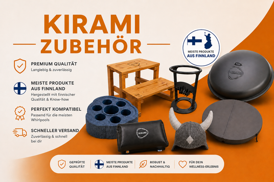 Zubehör für Kirami Hottub / Whirlpool