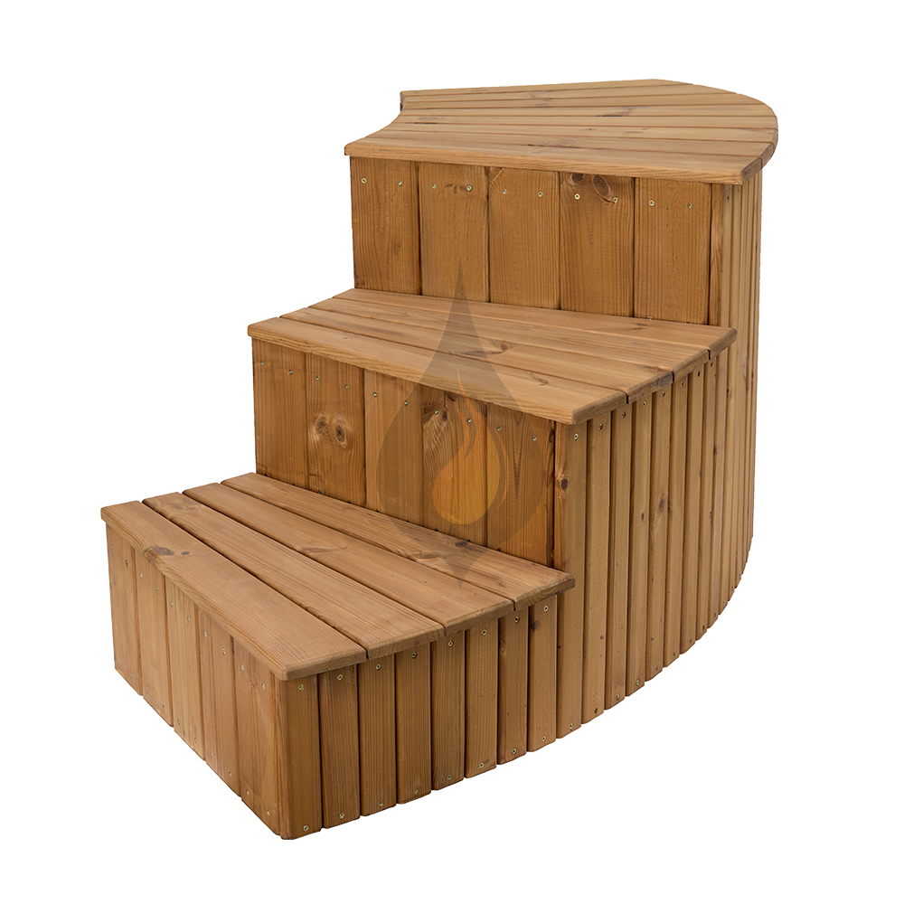 Balance Outer | Premium Edition | HotTub aus Acryl mit Rhombo-Verkleidung | Komplettset | 6 Personen