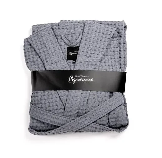 Kirami FinVision® Experience Bademäntel | Verschiedene Größen | Grau | L/XL