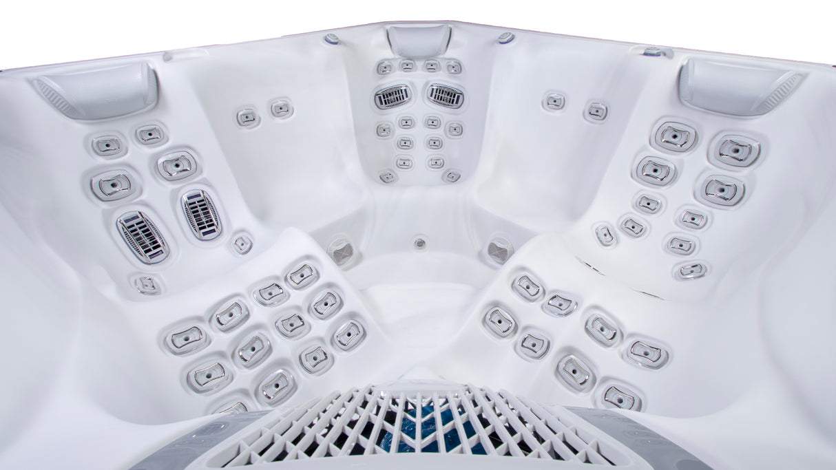 Wellis Everest Life Deluxe | 236 x 236 cm | Premium Whirlpool Komplettset | 2 Liege- und 3 Sitzplätze