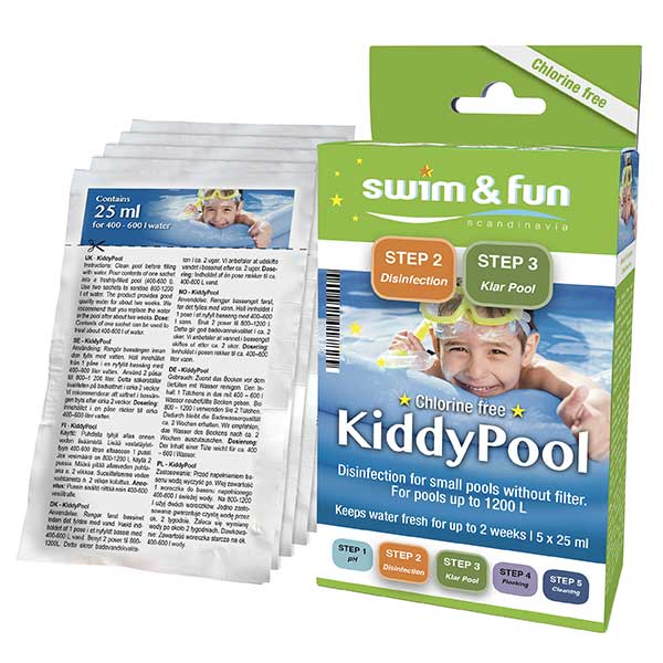 Kiddy Pool, 5 x 25 ml (Chlorfrei)