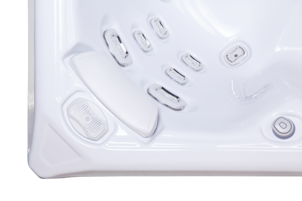 Wellis Mandala Life Deluxe | 215 x 215 cm | Premium Whirlpool Komplettset | 7 Sitzplätze