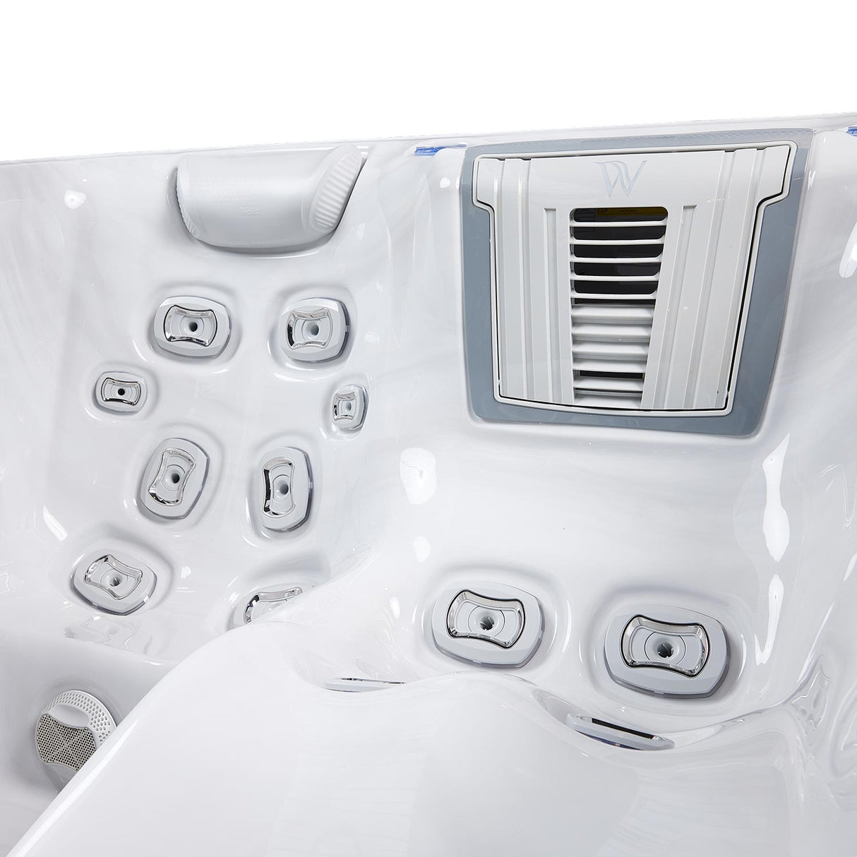 Wellis Teide Life | 215 x 160 cm | Premium Whirlpool Komplettset | 1 Liege- und 2 Sitzplätze