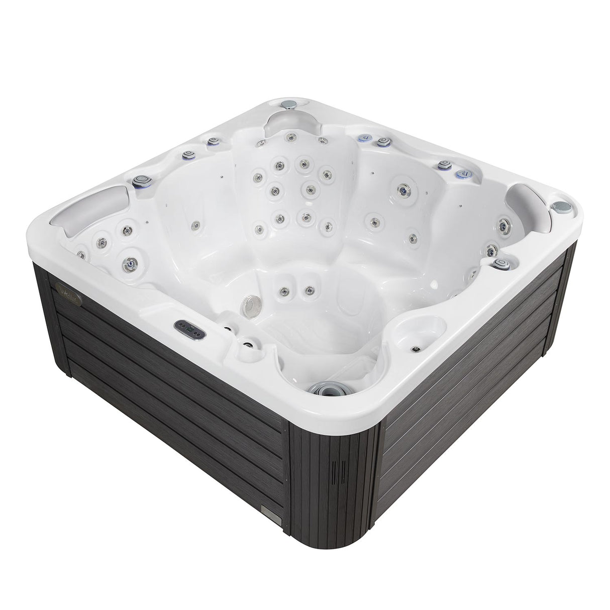 Wellis Jupiter | 200 x 200 cm | Whirlpool Komplettset | 1 Liege- und 5 Sitzplätze