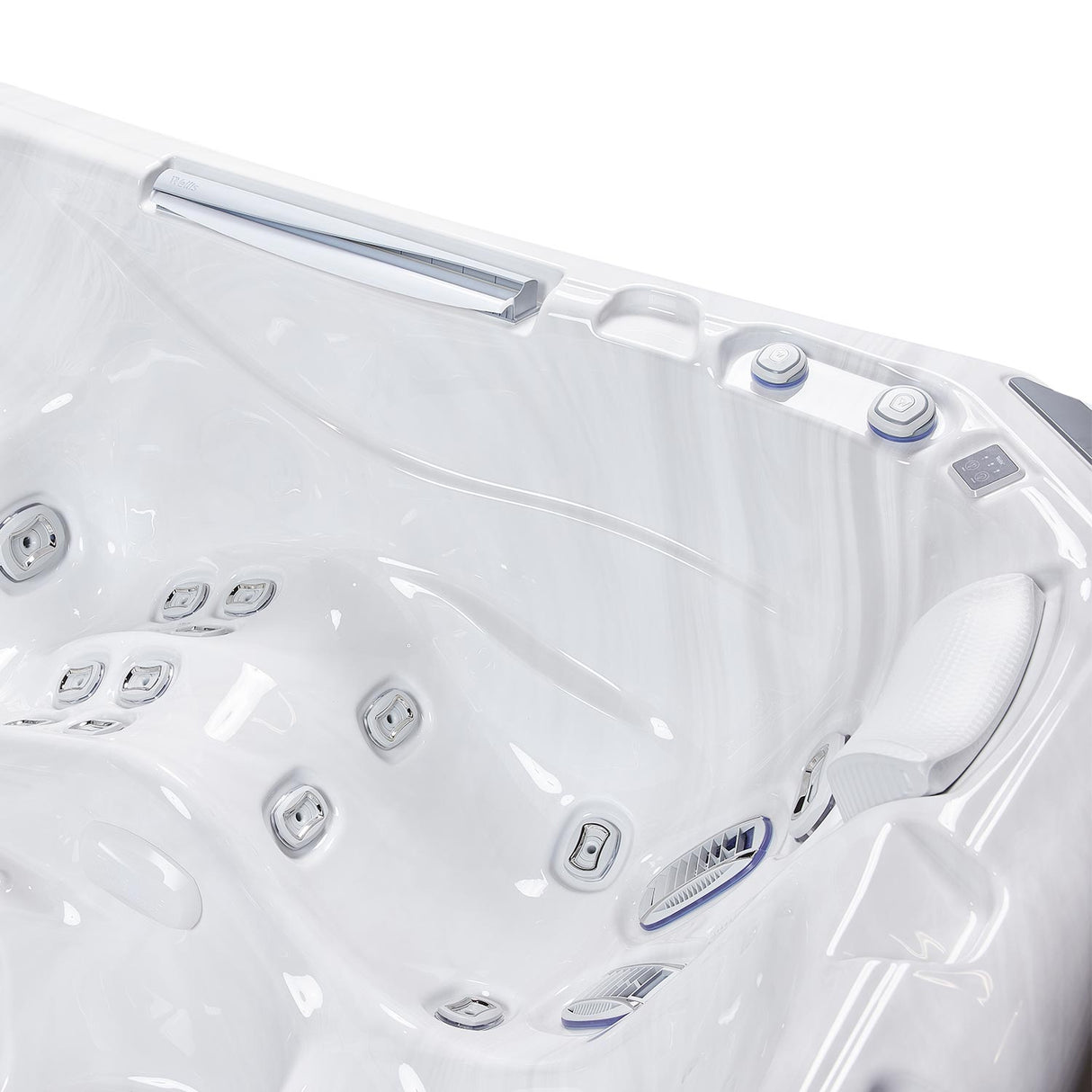 Wellis Kilimanjaro Life Deluxe | 236 x 236 cm | Premium Whirlpool Komplettset | 1 Liege- und 5 Sitzplätze