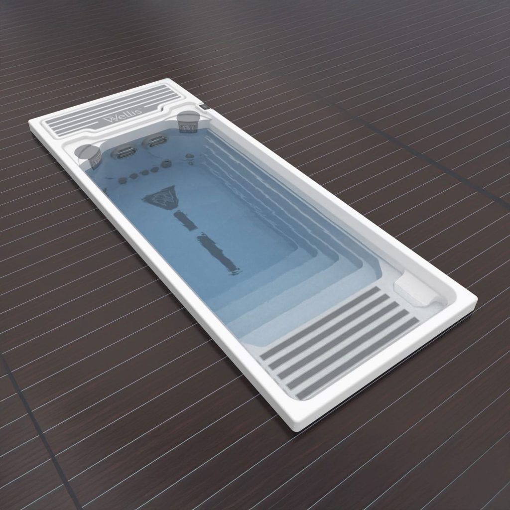 Wellis Beach Club Premium | 600 x 235 cm | Beheizter Pool mit Gegenschwimmanlage