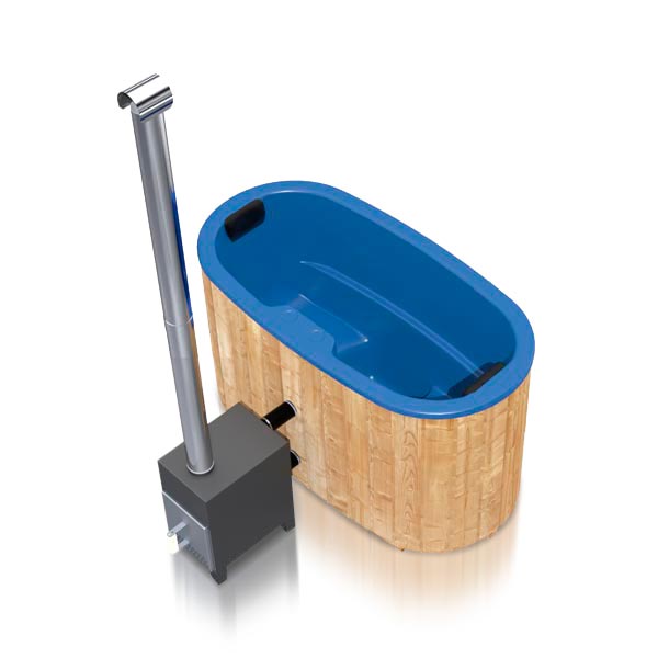 Original Tiny XS Hottub | HotTub mit Holzofen | für 2 Personen | 1.85 x 0.95 Meter