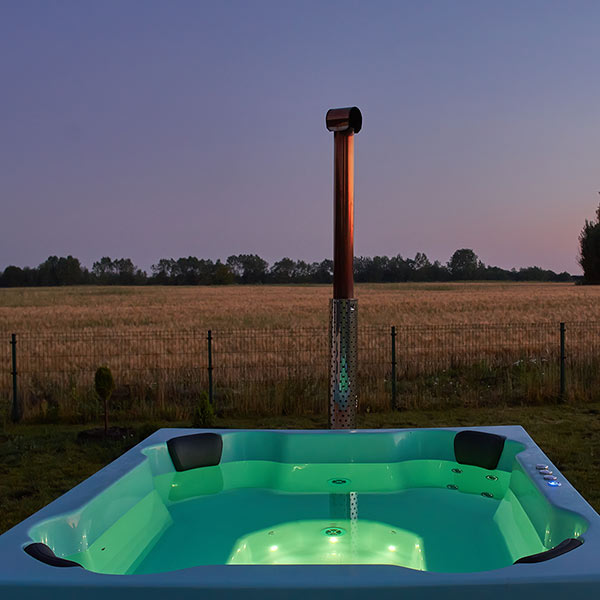 LED Lichtsystem mit 8 Spots für HotTub für Holz und GFK-Badezuber | by HotTubs24