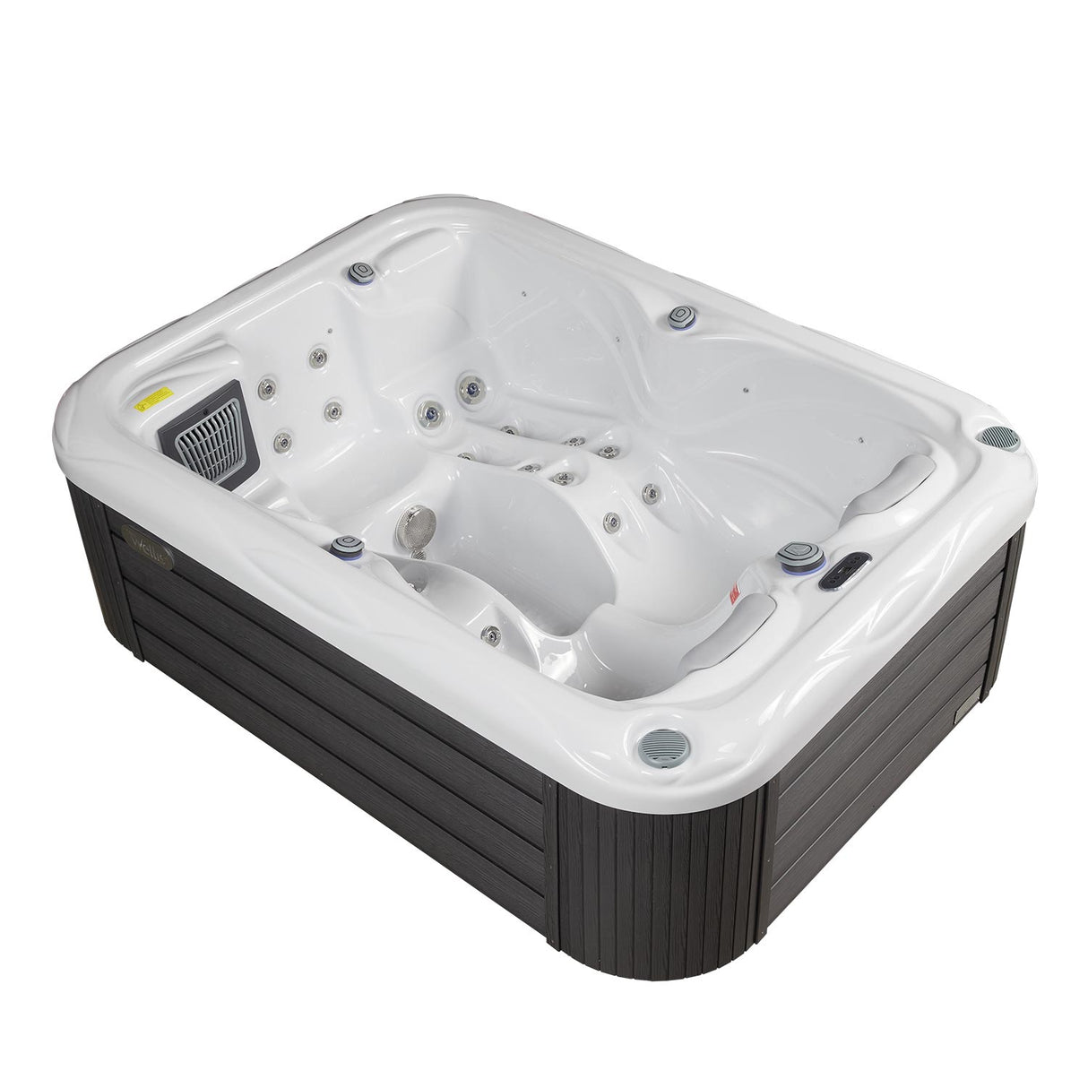 Wellis Mars | 213 x 160 cm | Whirlpool Komplettset | 2 Liege- und 1 Sitzplatz