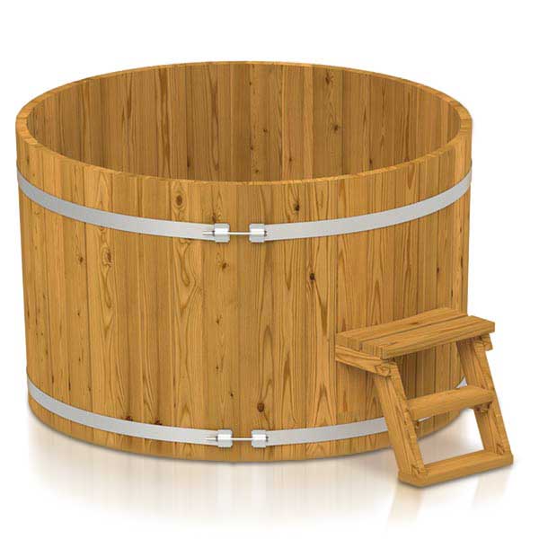 Original Vollholz Abkühlbecken | Konfigurierbar | ohne Ofen | wählbare Größen für bis zu 10 Personen