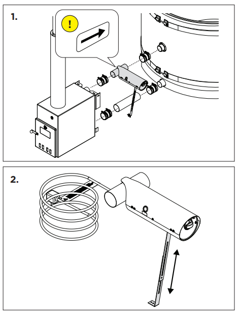 Harvia Zusatzofen | Komplettset | 230V für Hot Tub | HYB300230S
