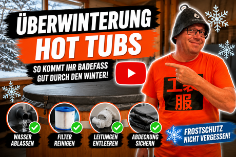 Überwinterung vom Hottub / Whirlpool | Video
