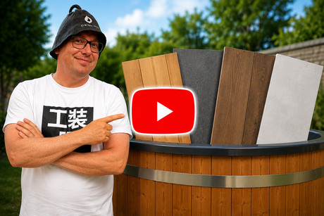 Diese Materialien empfehlen wir bei einem Hottub | Video