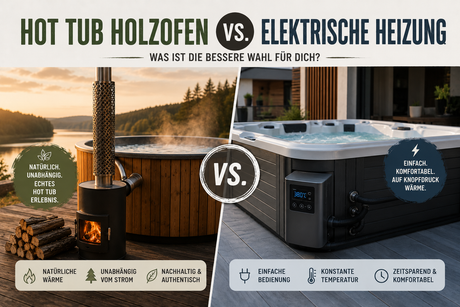 Holzofen und elektrische Heizung im Vergleich