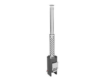Komplettset Holzofen mit Schornstein für HotTub