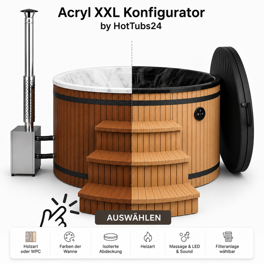 Acryl XXL Konfigurator by HotTubs24