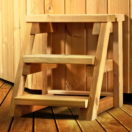 Thermoholztreppe Small by HotTubs24