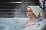 HotTub Badefass mit GFK-Einsatz für 8 Personen | 2×1,7