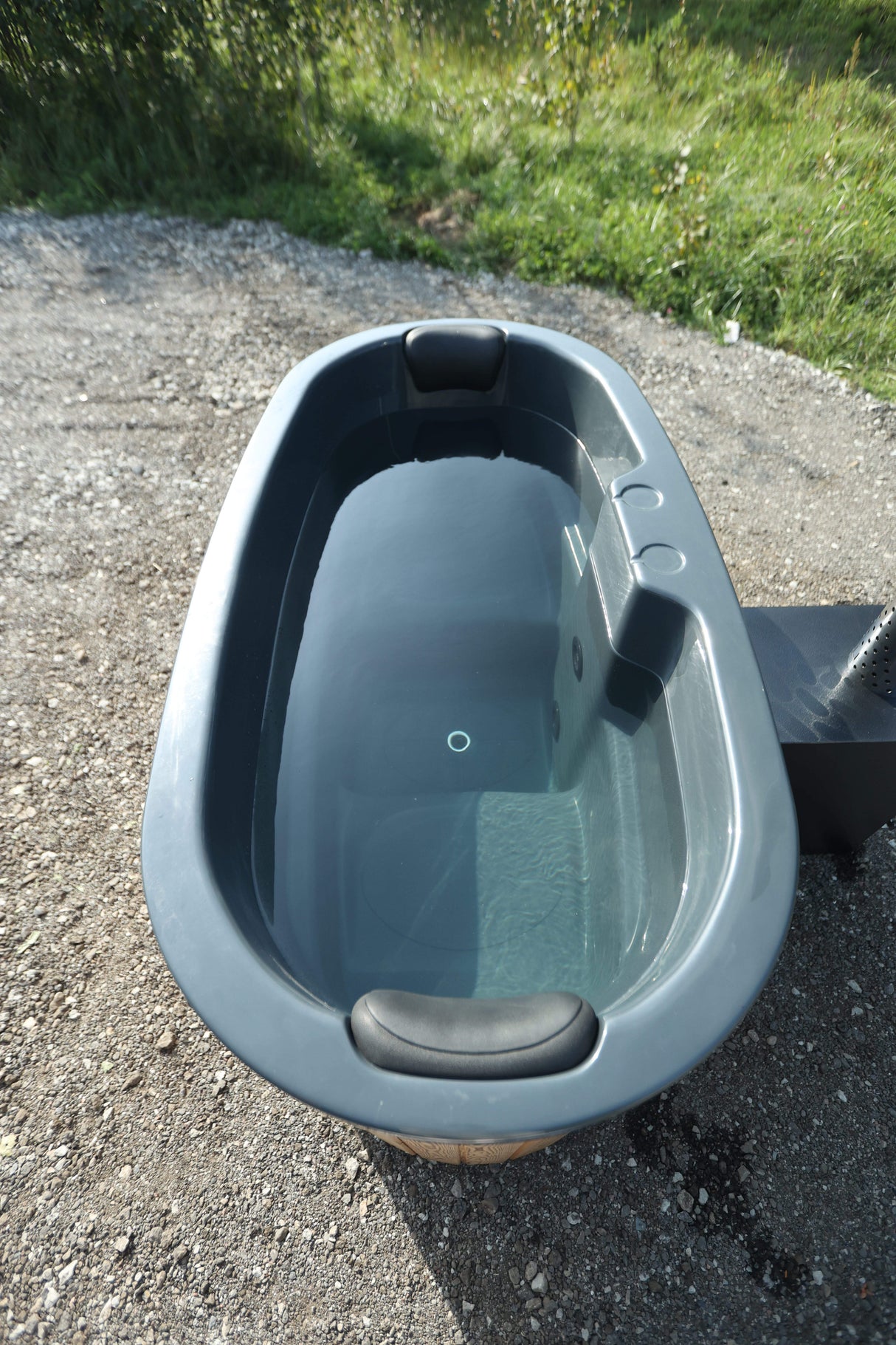 Original Tiny XS Hottub | HotTub mit Holzofen | für 2 Personen | 1.85 x 0.95 Meter