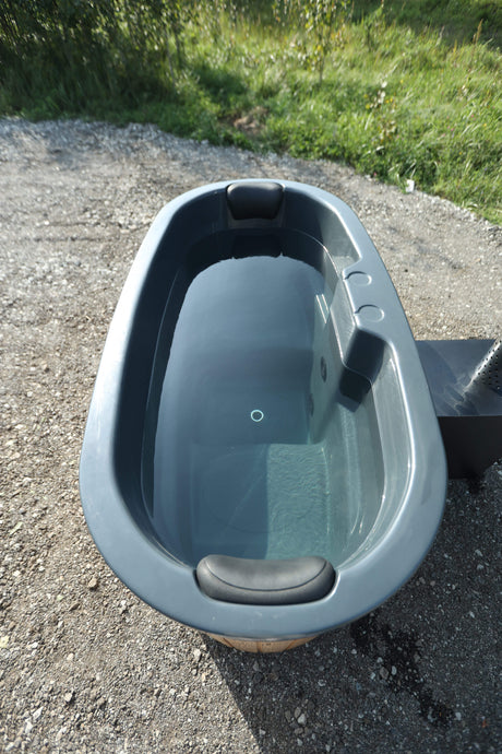 Original Tiny XS Hottub | HotTub mit Holzofen | für 2 Personen | 1.85 x 0.95 Meter