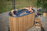 Original Tiny XS Hottub | HotTub mit Holzofen | für 2 Personen | 1.85 x 0.95 Meter