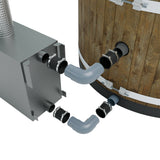 Kirami 90-Grad-Winkel für Ofenanschluss | KIR-3067