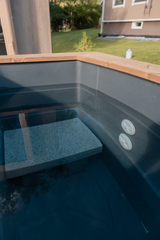 Kirami Nordic Ice mit Kühlsystem | Premium Eisfass / Eistonne für Garten  | 91 x 120 cm
