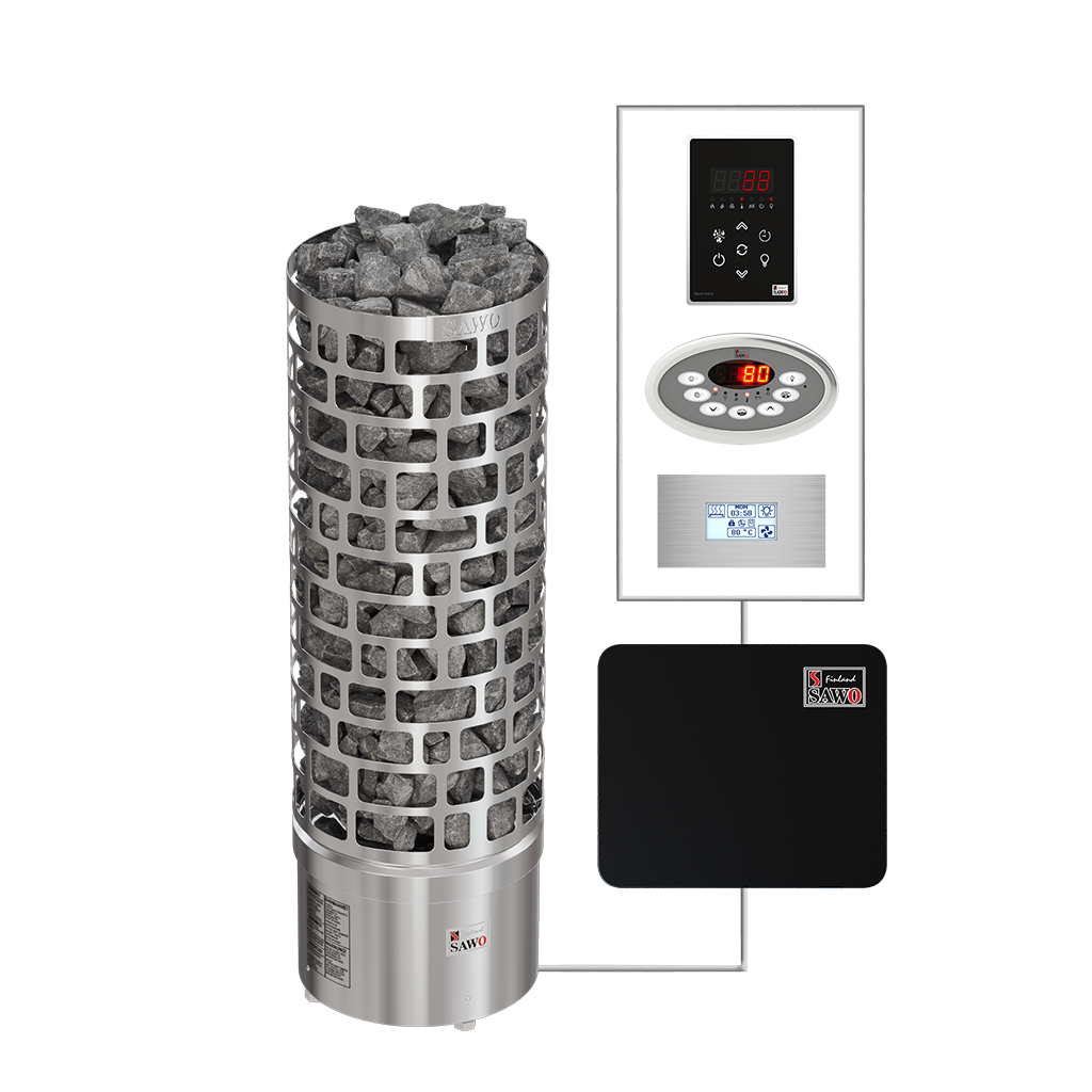 Sawo Aries Runder Saunaofen | 6 kW / 7.5 kW / 9kW