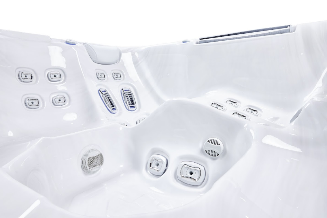Wellis Atlas Life Deluxe | 215 x 215 cm | Premium Whirlpool Komplettset | 1 Liege- und 5 Sitzplätze