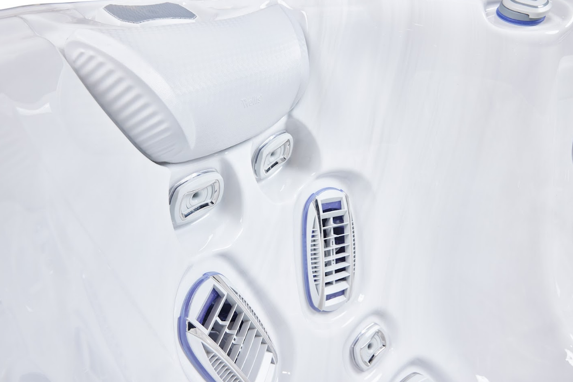 Wellis Atlas Life Deluxe | 215 x 215 cm | Premium Whirlpool Komplettset | 1 Liege- und 5 Sitzplätze