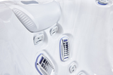 Wellis Atlas Life Deluxe | 215 x 215 cm | Premium Whirlpool Komplettset | 1 Liege- und 5 Sitzplätze