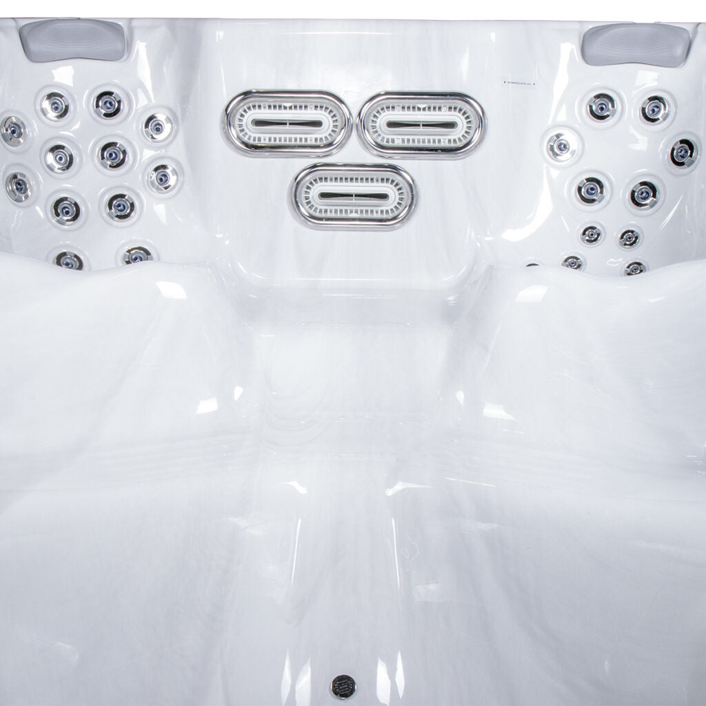 Wellis Amazonas Riverjet Life | 550 x 235 cm | Beheizter Pool mit Gegenschwimmanlage | 2 Sitzplätze mit Schwimmbereich