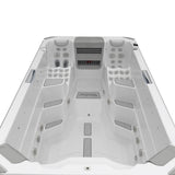 Wellis Amazonas W-Flow | Grand Prix Edition | 550 x 235 cm | Beheizter Pool mit Gegenschwimmanlage | 2 Liegeplätze mit Schwimmbereich