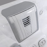 Wellis Atlas Life Essential | 215 x 215 cm | Whirlpool Plug n Play Komplettset | 1 Liege- und 5 Sitzplätze