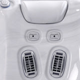 Wellis Atlas Life Essential | 215 x 215 cm | Whirlpool Plug n Play Komplettset | 1 Liege- und 5 Sitzplätze