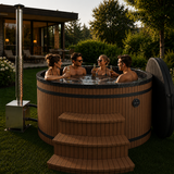Acryl Hottub | XXL Konfigurator | Modell Outer | 6 Personen / Ø 2,00 Meter