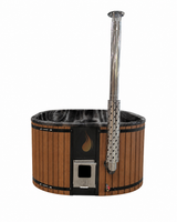 Balance Forma | Premium Edition | HotTub aus Acryl mit Rhombo-Verkleidung | Komplettset | 4 Personen