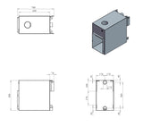 Kirami Breezy M | Hot Tub mit Holzofen | Ø 170 cm | für 4-6 Personen