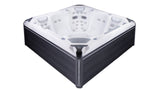 Wellis Everest Life Deluxe | 236 x 236 cm | Premium Whirlpool Komplettset | 2 Liege- und 3 Sitzplätze