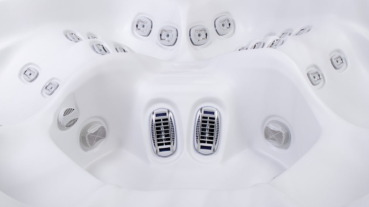Wellis Everest Life Deluxe | 236 x 236 cm | Premium Whirlpool Komplettset | 2 Liege- und 3 Sitzplätze