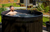 Harvia HotTub Black mit Holzofen | Legend Series | Made in Finnland | SHL3501