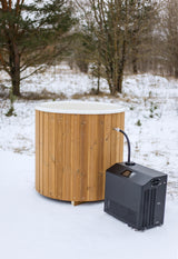 Tauchbecken für Garten | Konfigurierbar zum Eisfass / Eistonne | Ø 106 cm