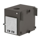 Kirami Macu | Marinealuminium | Holzofen Außen für Hot Tub | 29 kW für Schornsteinanschluss Ø150 mm