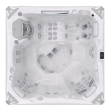 Wellis Kilimanjaro Life Deluxe | 236 x 236 cm | Premium Whirlpool Komplettset | 1 Liege- und 5 Sitzplätze