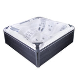 Wellis Kilimanjaro Life Deluxe | 236 x 236 cm | Premium Whirlpool Komplettset | 1 Liege- und 5 Sitzplätze