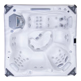 Wellis Kilimanjaro Life Deluxe | 236 x 236 cm | Premium Whirlpool Komplettset | 1 Liege- und 5 Sitzplätze