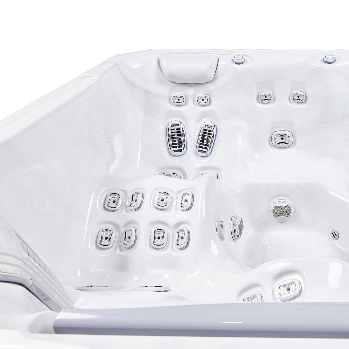 Wellis Makalu Life Essential | 215 x 215 cm | Premium Whirlpool Komplettset | 2 Liege- und 3 Sitzplätze