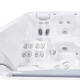 Wellis Makalu Life Essential | 215 x 215 cm | Premium Whirlpool Komplettset | 2 Liege- und 3 Sitzplätze