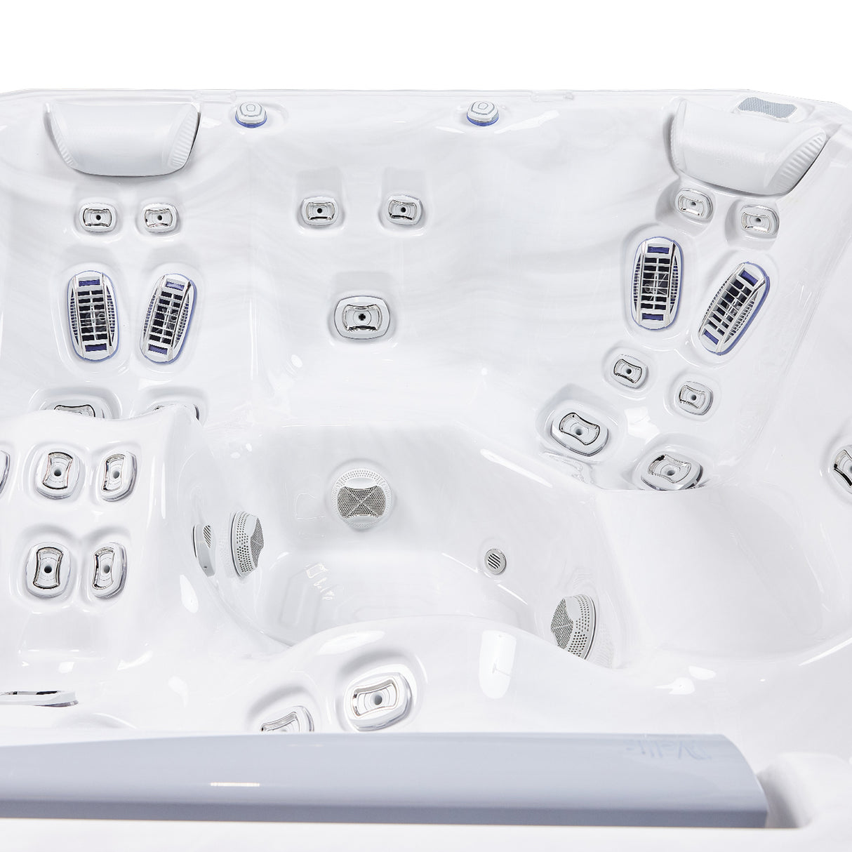 Wellis Makalu Life Essential | 215 x 215 cm | Premium Whirlpool Komplettset | 2 Liege- und 3 Sitzplätze