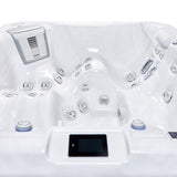 Wellis Makalu Life Essential | 215 x 215 cm | Premium Whirlpool Komplettset | 2 Liege- und 3 Sitzplätze